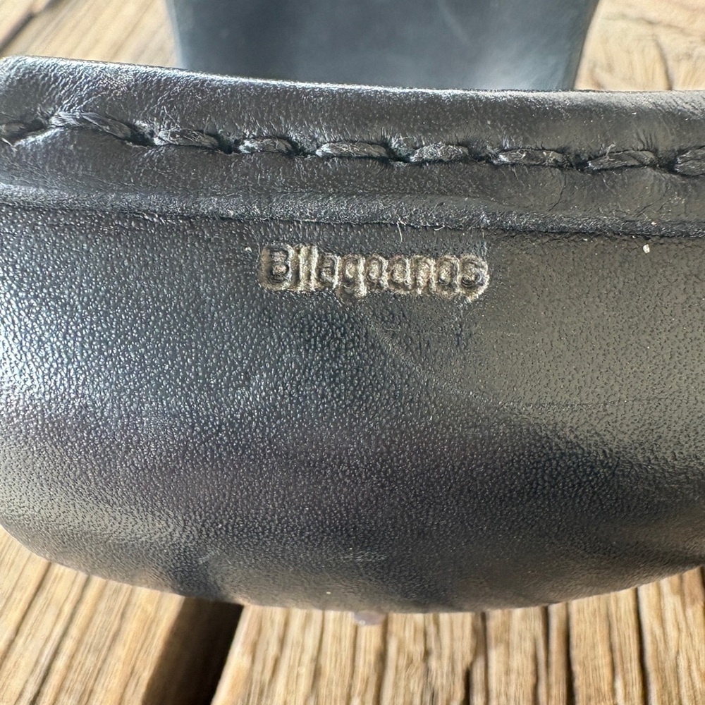 Sterling Silver Feather Black Leather Cuff Native American Bracelet - Picture 8 of 13
